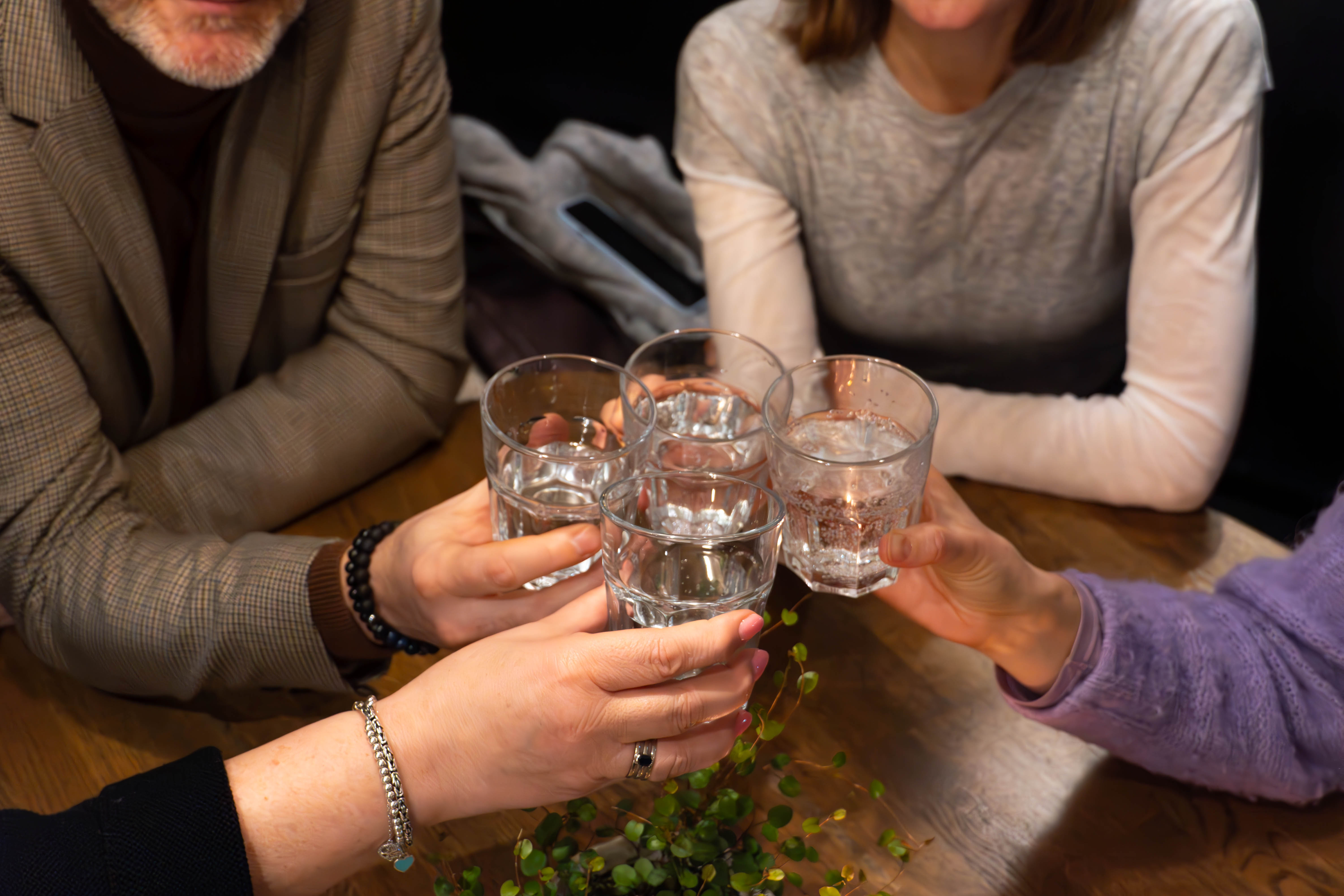 Dynamic picture of a cyclist riding downhill