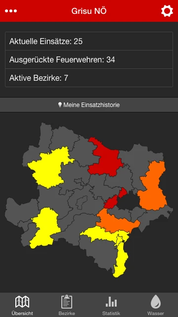 Grisu NÖ - Overview Map