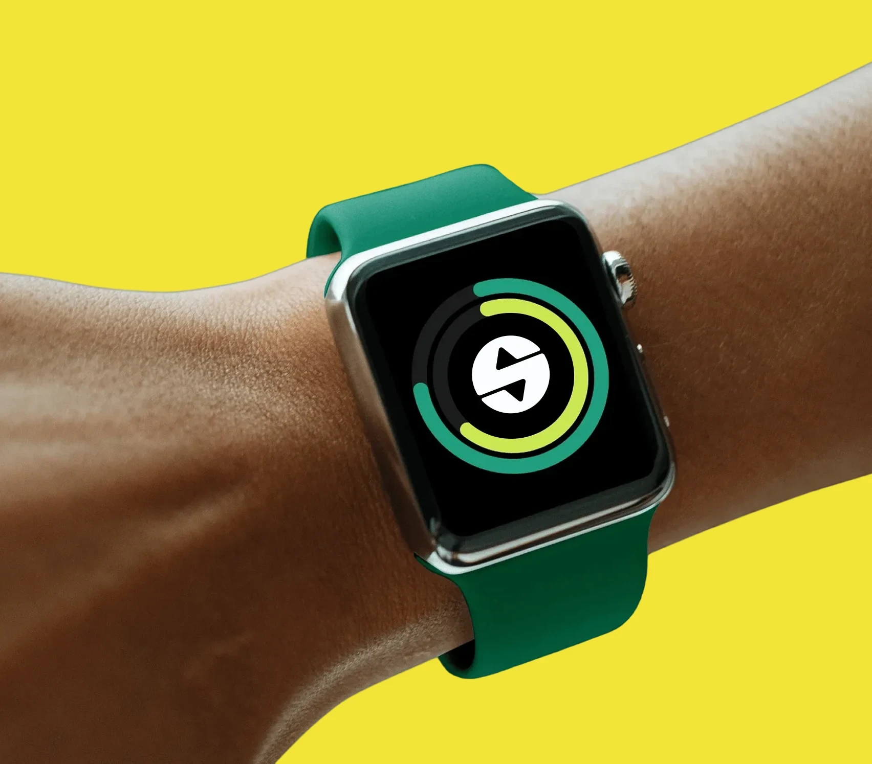 Serve smartwatch fitness interface