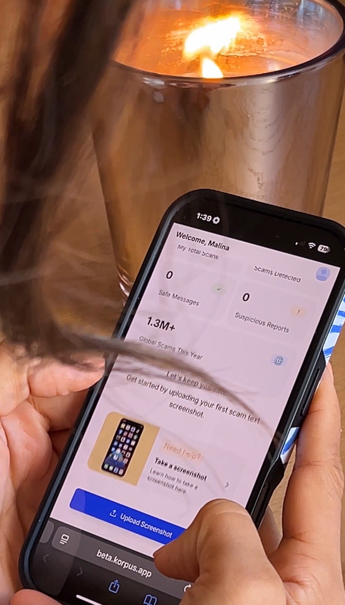 Orange outline of a smiley face with the text “Smiley Co” in orange serif type on a clean white background.