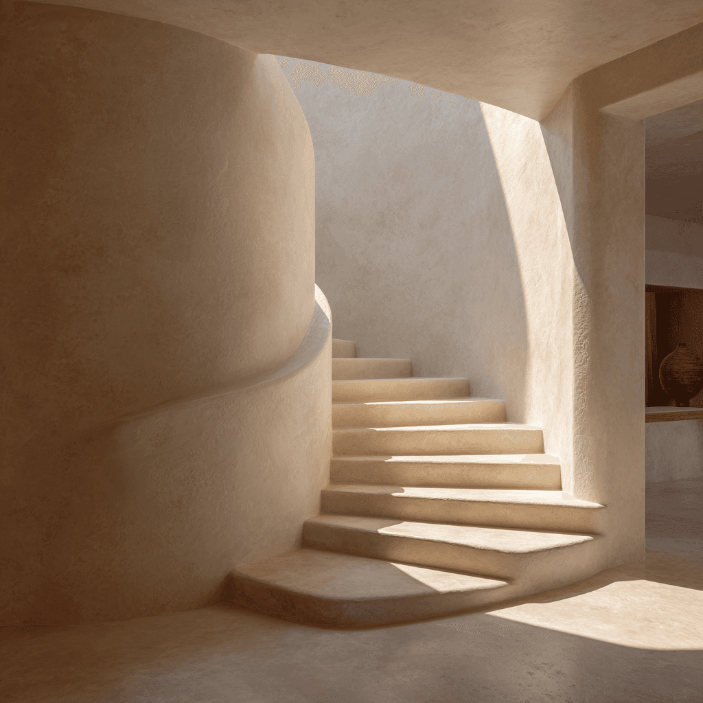 Clean minimal white architecture background