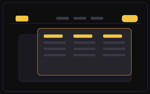 Mega Menu Nav