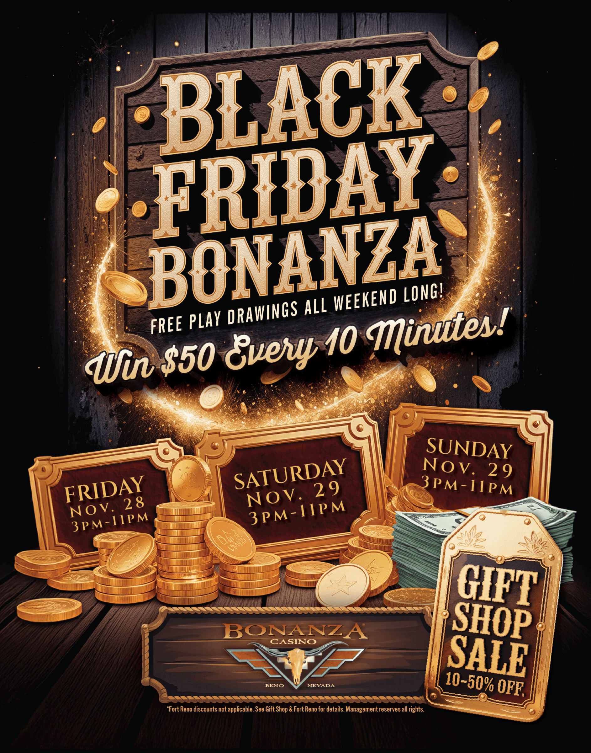 Black Friday Bonanza gaming promotion