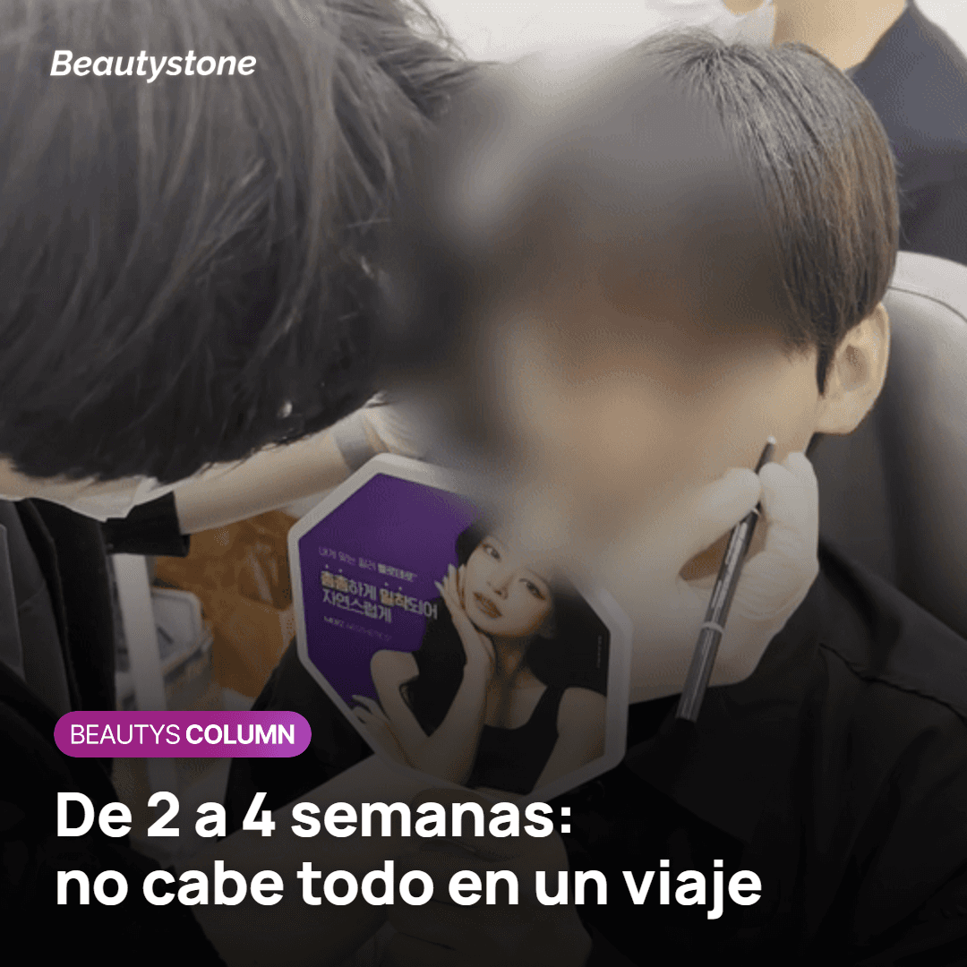 Intervalo entre sesiones de pico toning y duración de una estancia en Corea