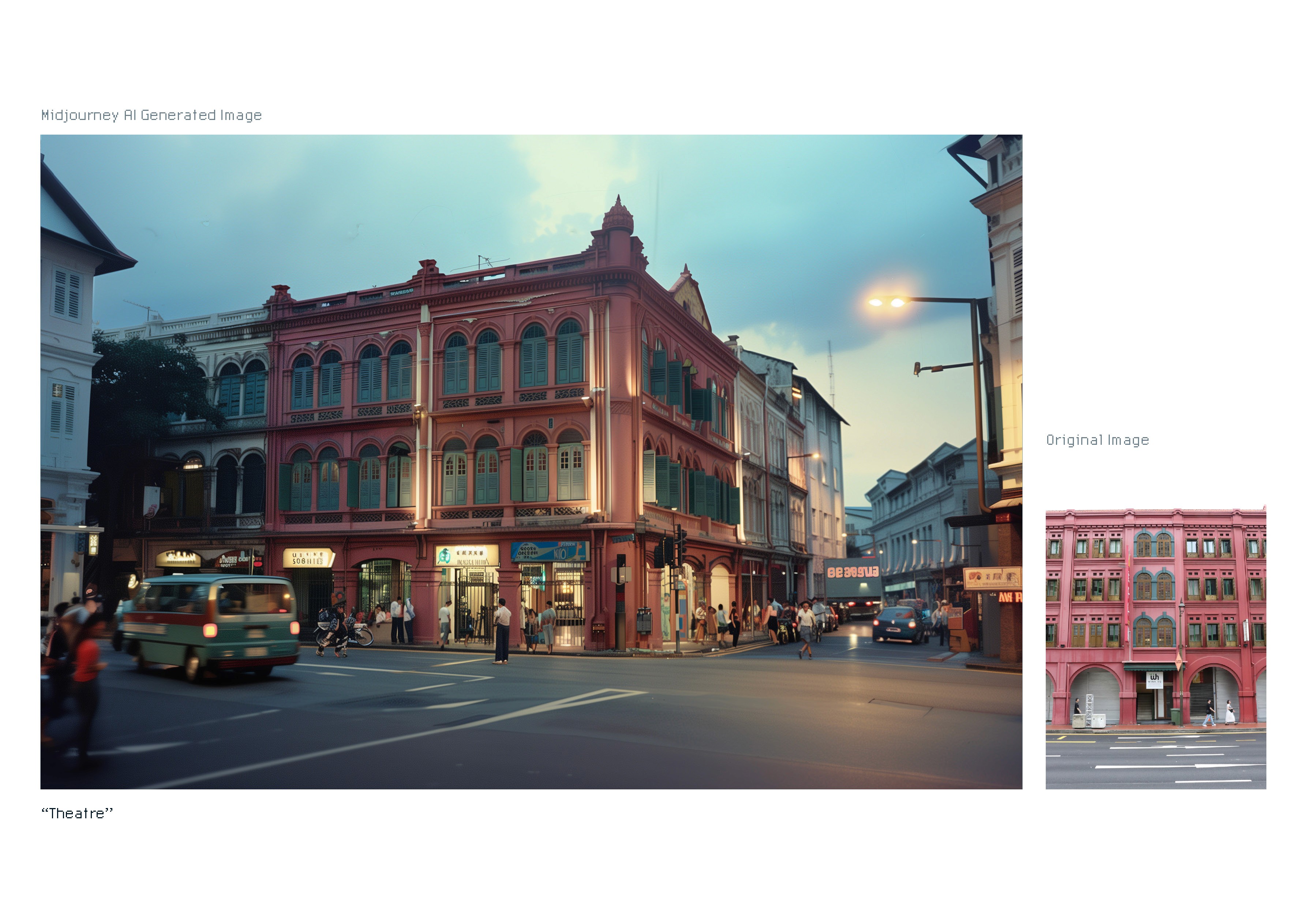 Old-style building in Chinatown