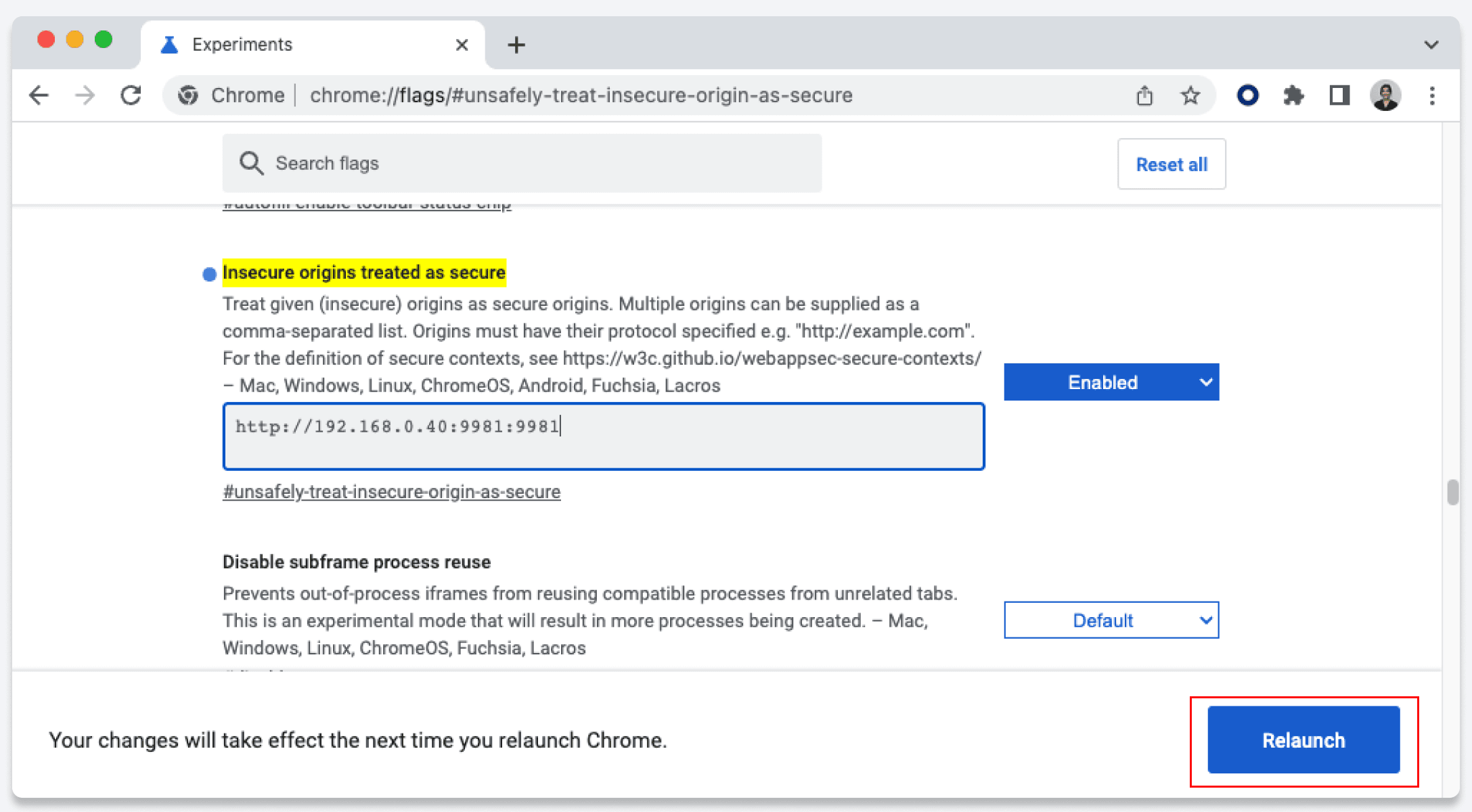 {'_type': 'localeString', 'en': 'Relaunch Google Chrome.'}