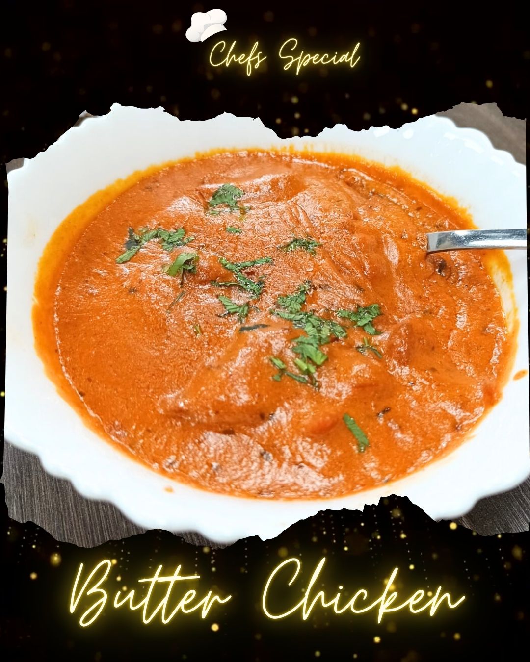 Creamy Butter Chicken — best North Indian curry at Ustaad G76 restaurants BC