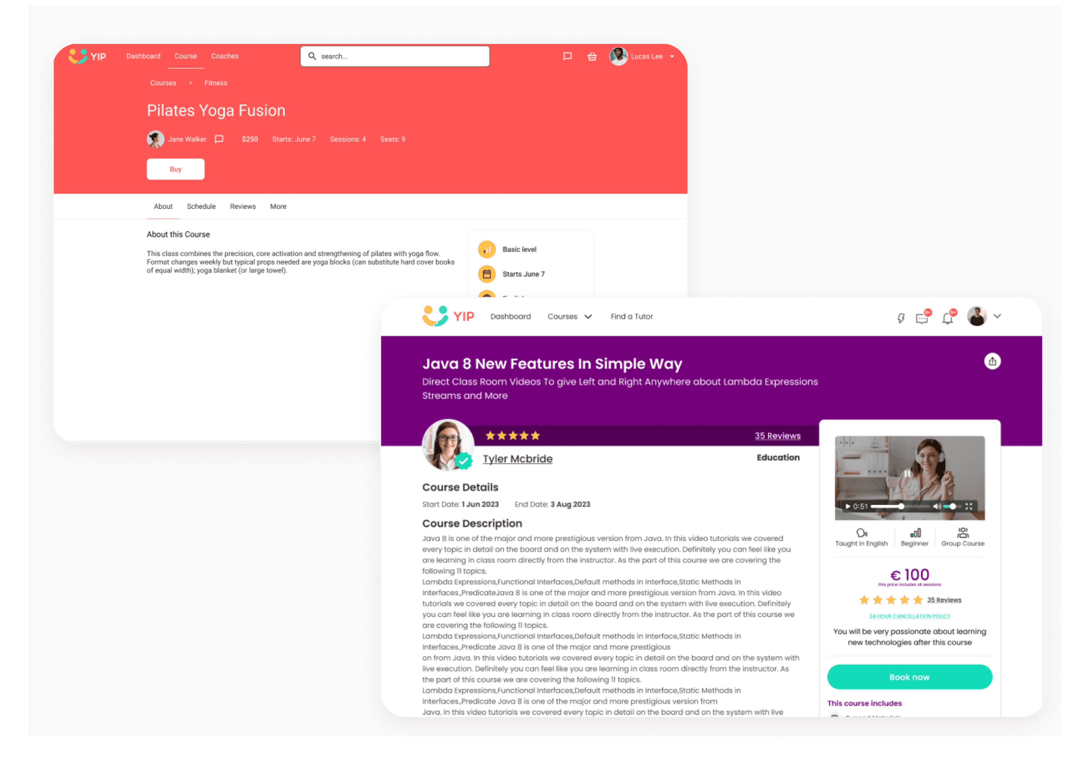 Thelist - Tablet Screens