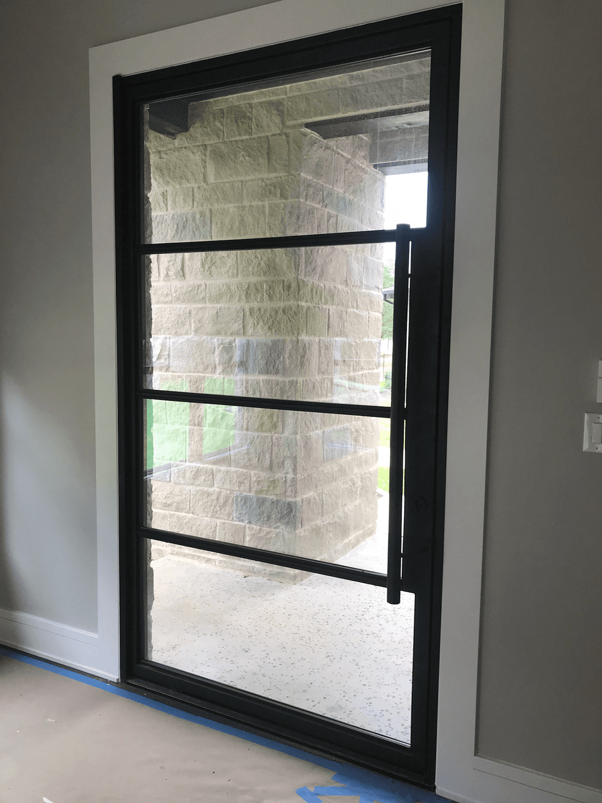 Traditional wrought iron double doors by M2 Metals Iron Doors DFW