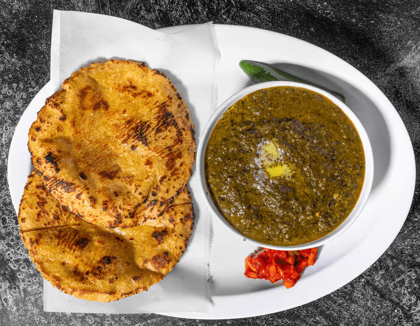 Sarson Ka Saag & Makki Di Roti