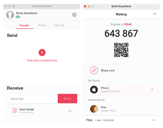 Android File Transfer Tool Send Anywhere