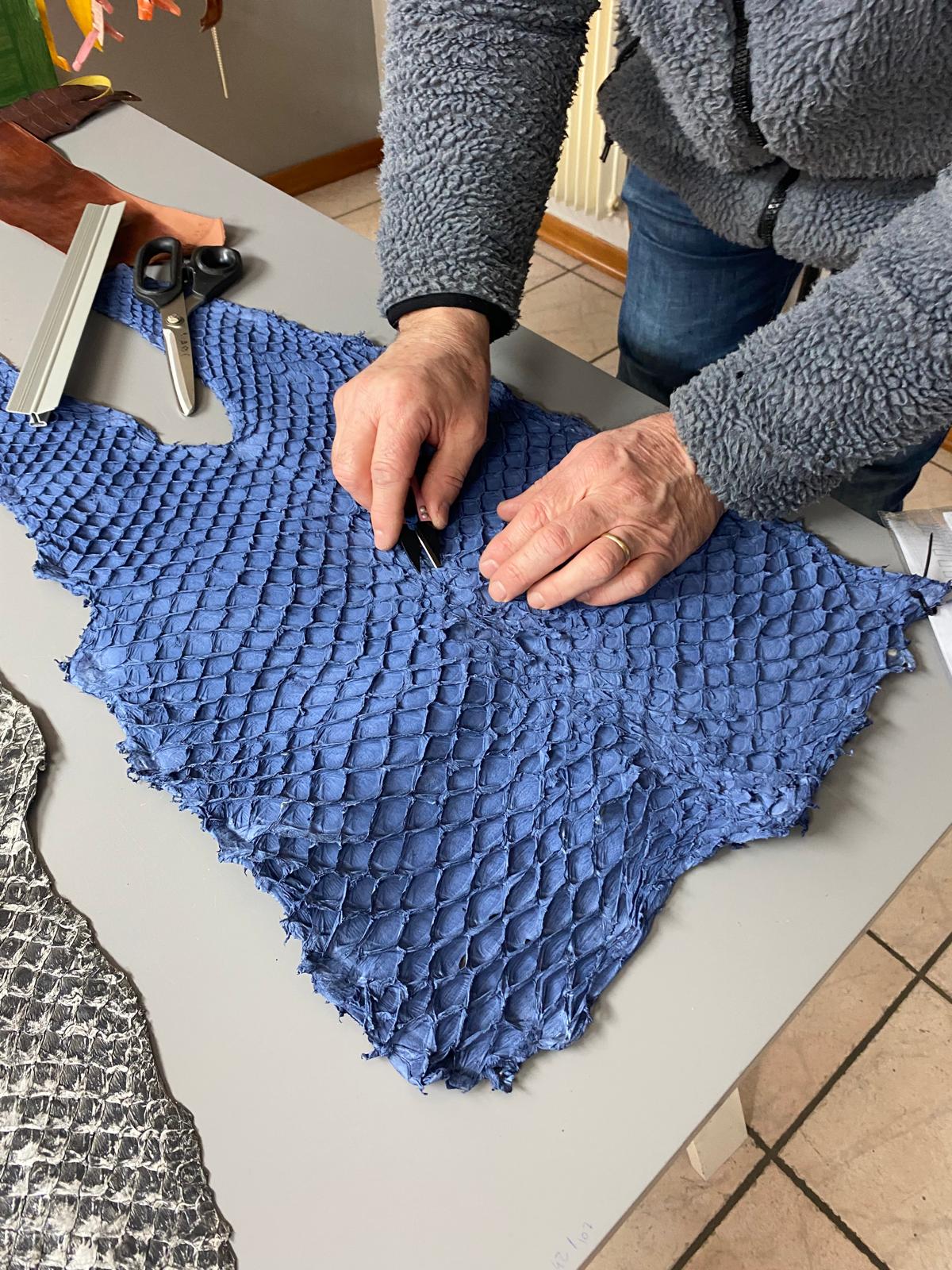 lady checking her phone and smiling