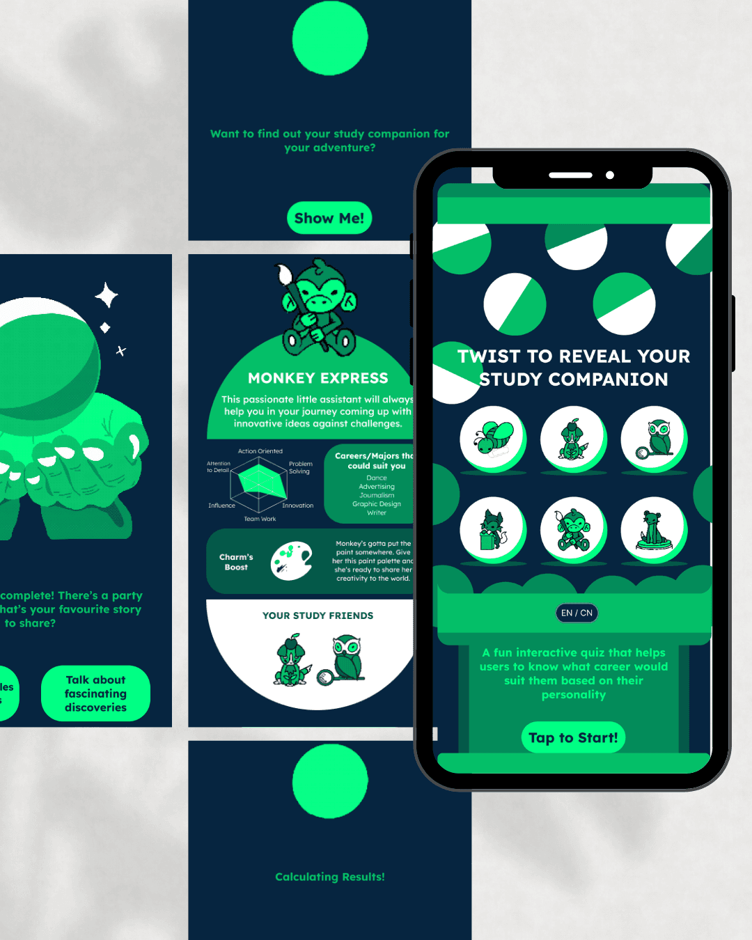 your study talent  lucky charm- Psychological Test