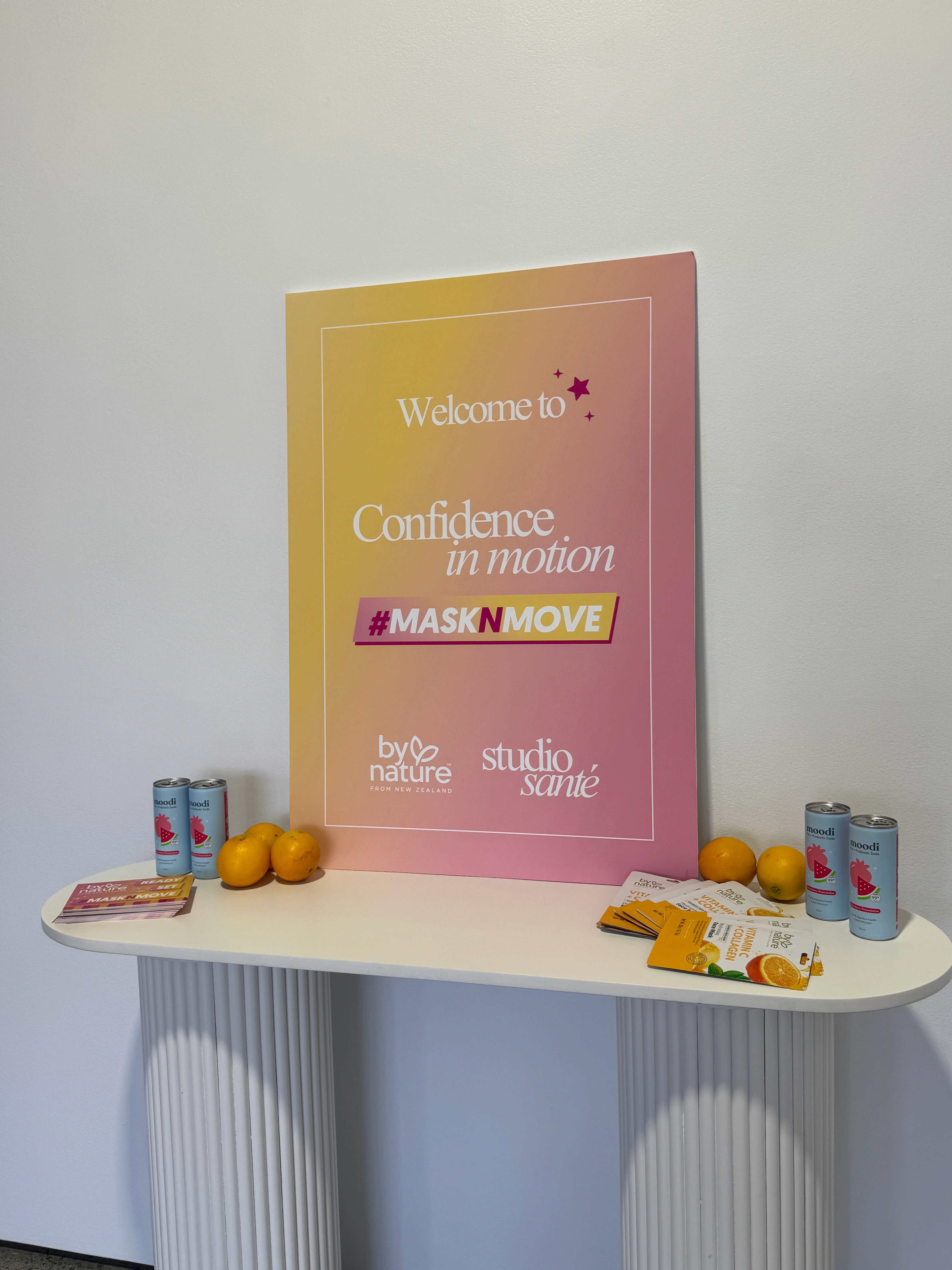 A Studio Santé community event poster