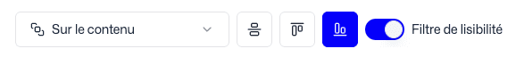 Fanzone content readability option