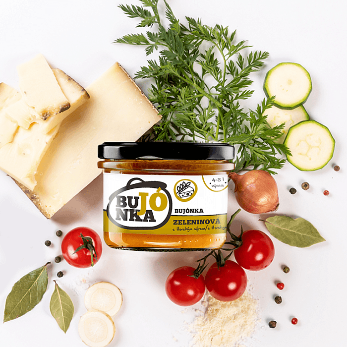 Zeleninová s horským sýrem