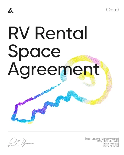 RV Rental Space Agreement