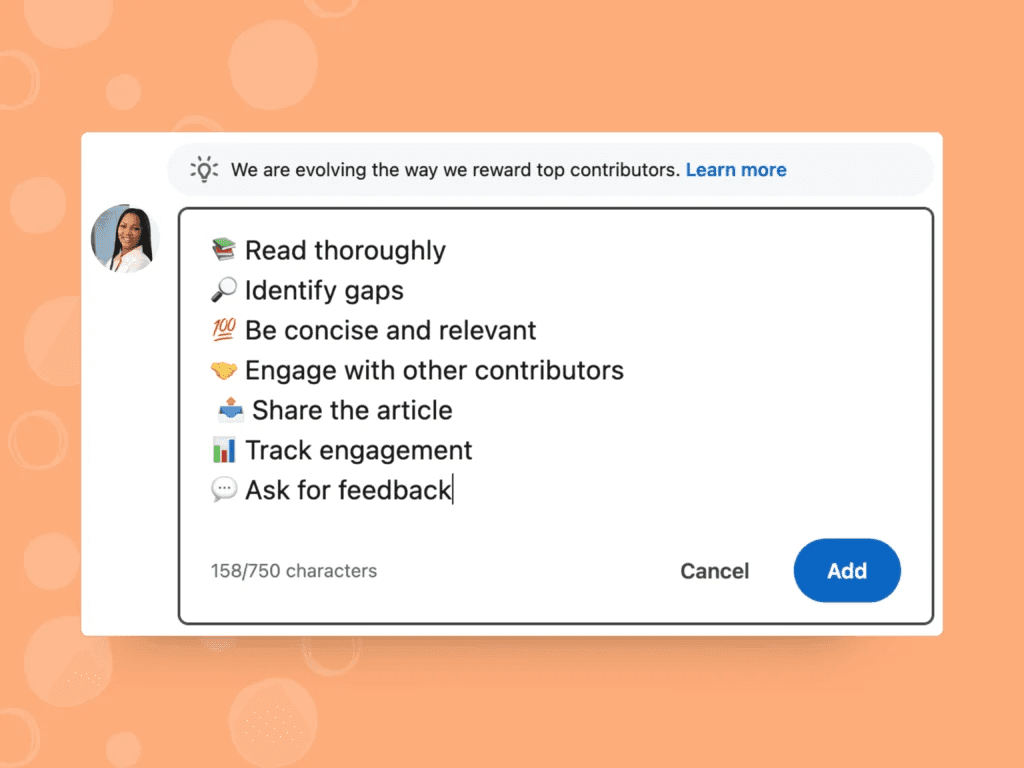 How to Use LinkedIn Collaborative Articles