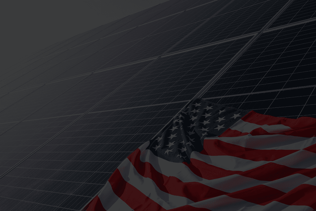 Drone shot of a running track at night