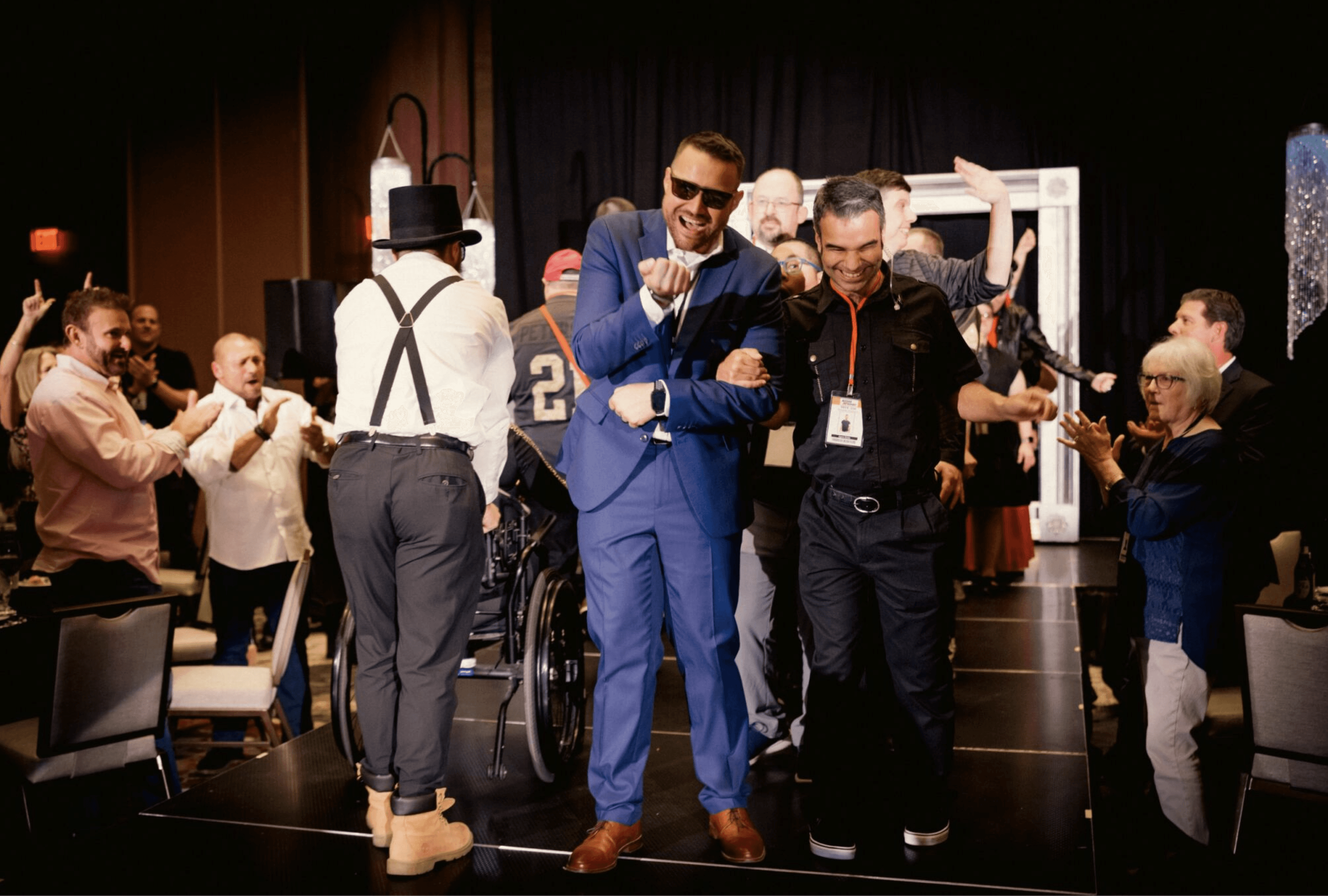 DJ playing in a club