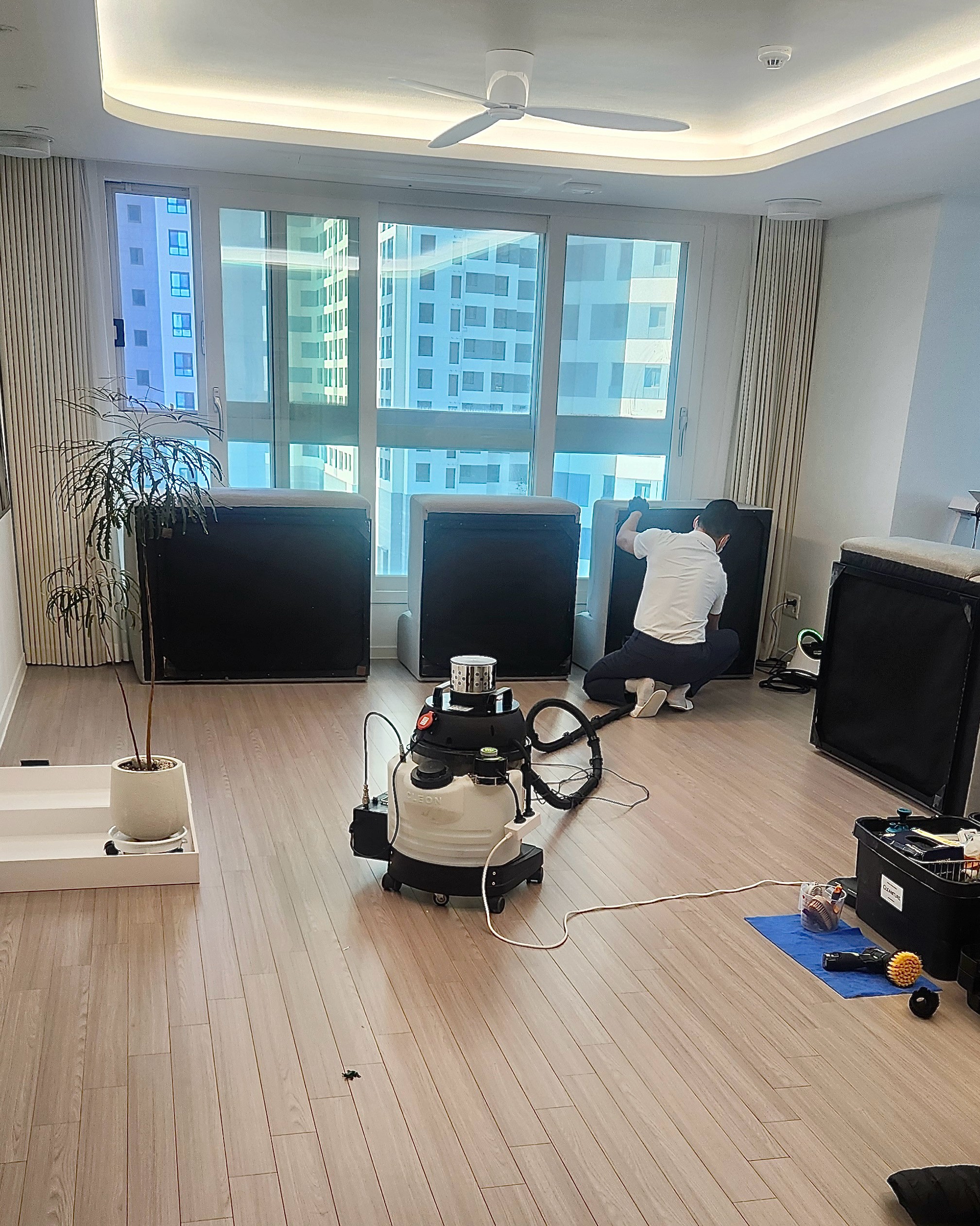 A man with Surfboard