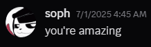 Client testimonial screenshot