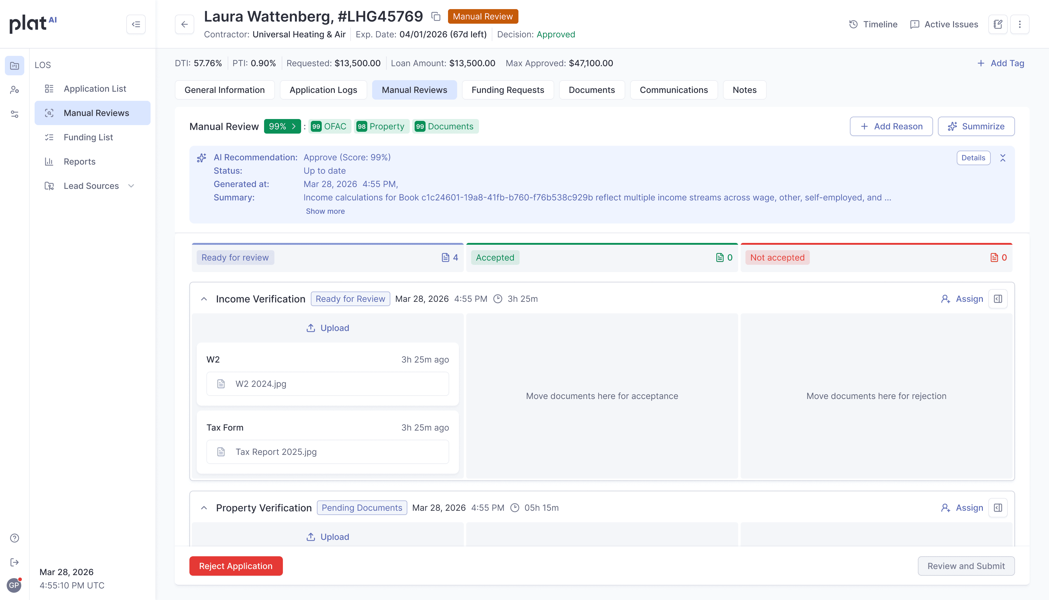 Compact verification indicators introduce additional evidence into the existing review workflow.
