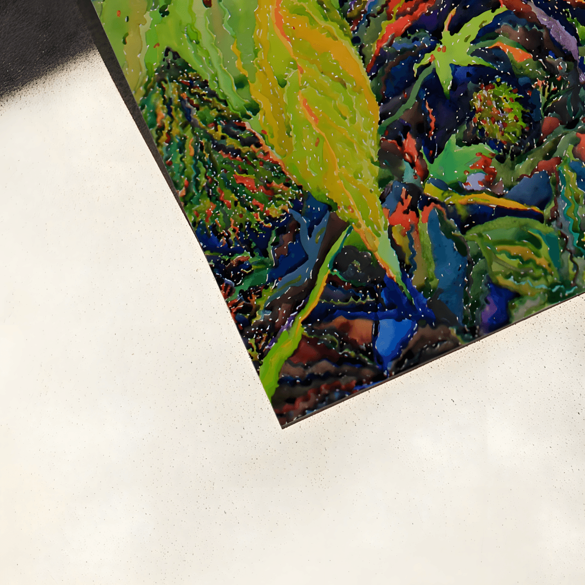 premium art poster and canvas prints, with originals available, from QART , of the artwork " Wild Cucumber "