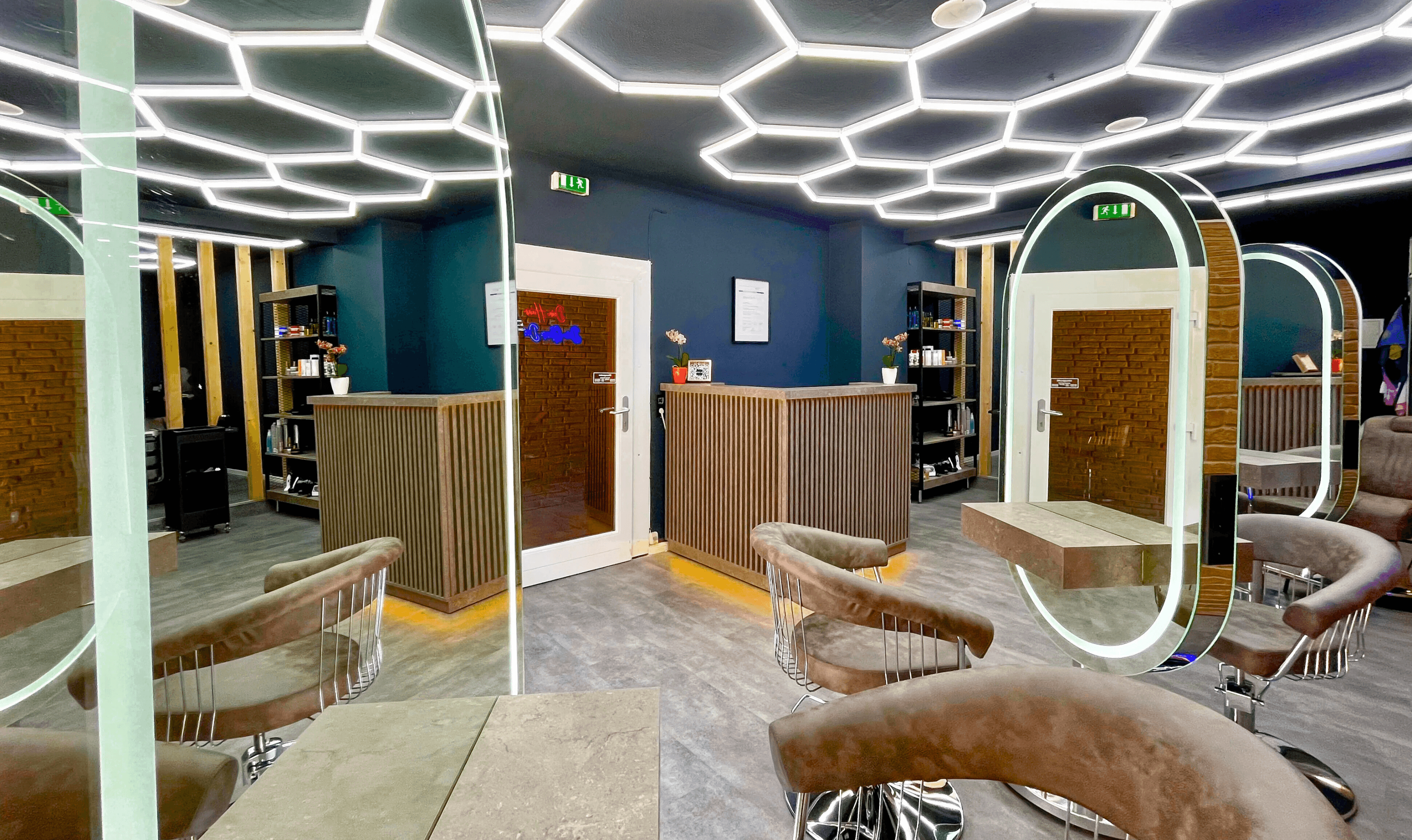 By Saif Frisör in Stadthagen Innenambiente, aussehen und Look.