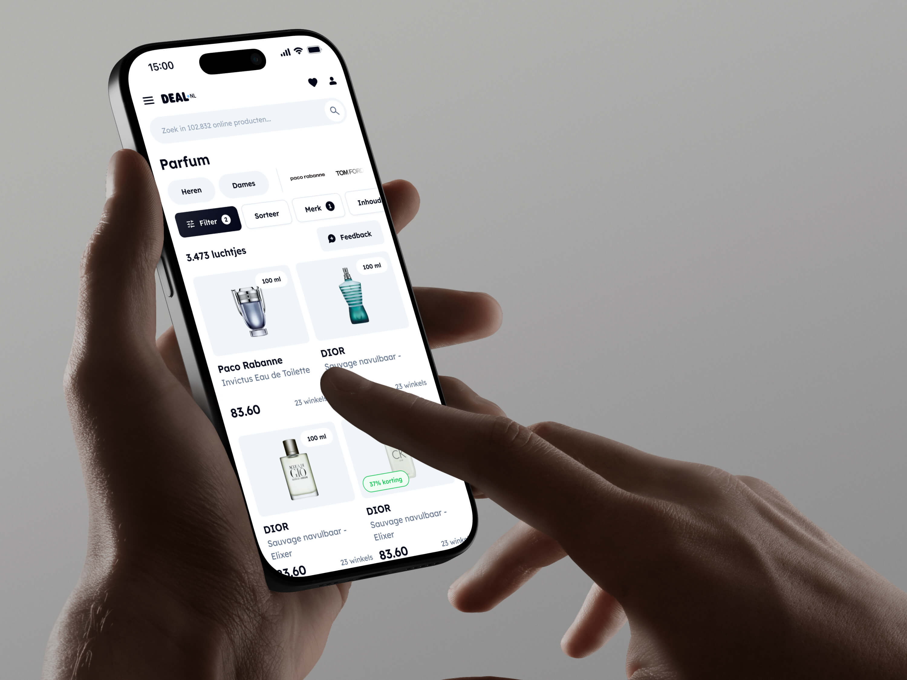 Responsive Website Deal.nl