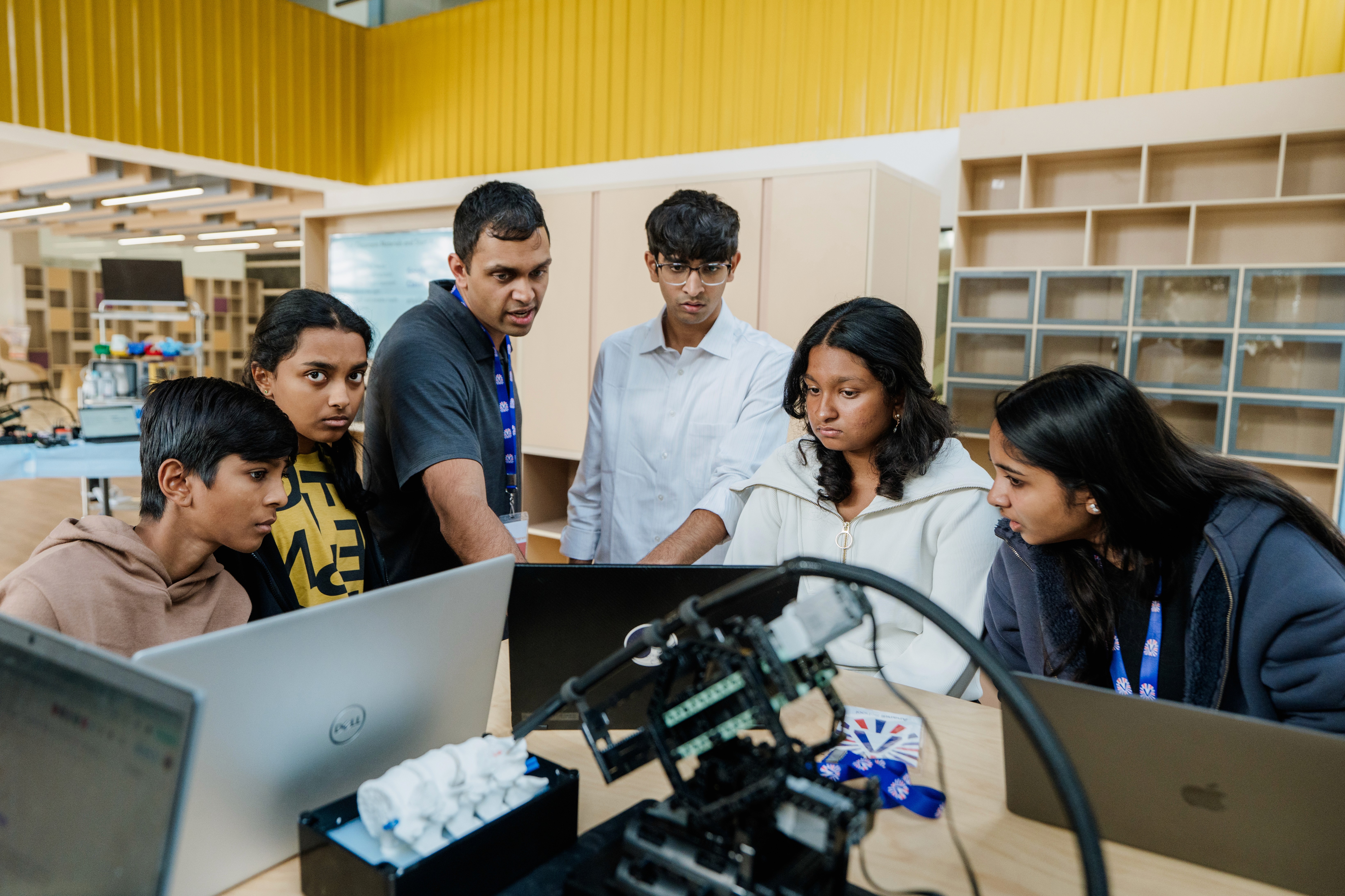 Experiential learning through AI-powered technology projects