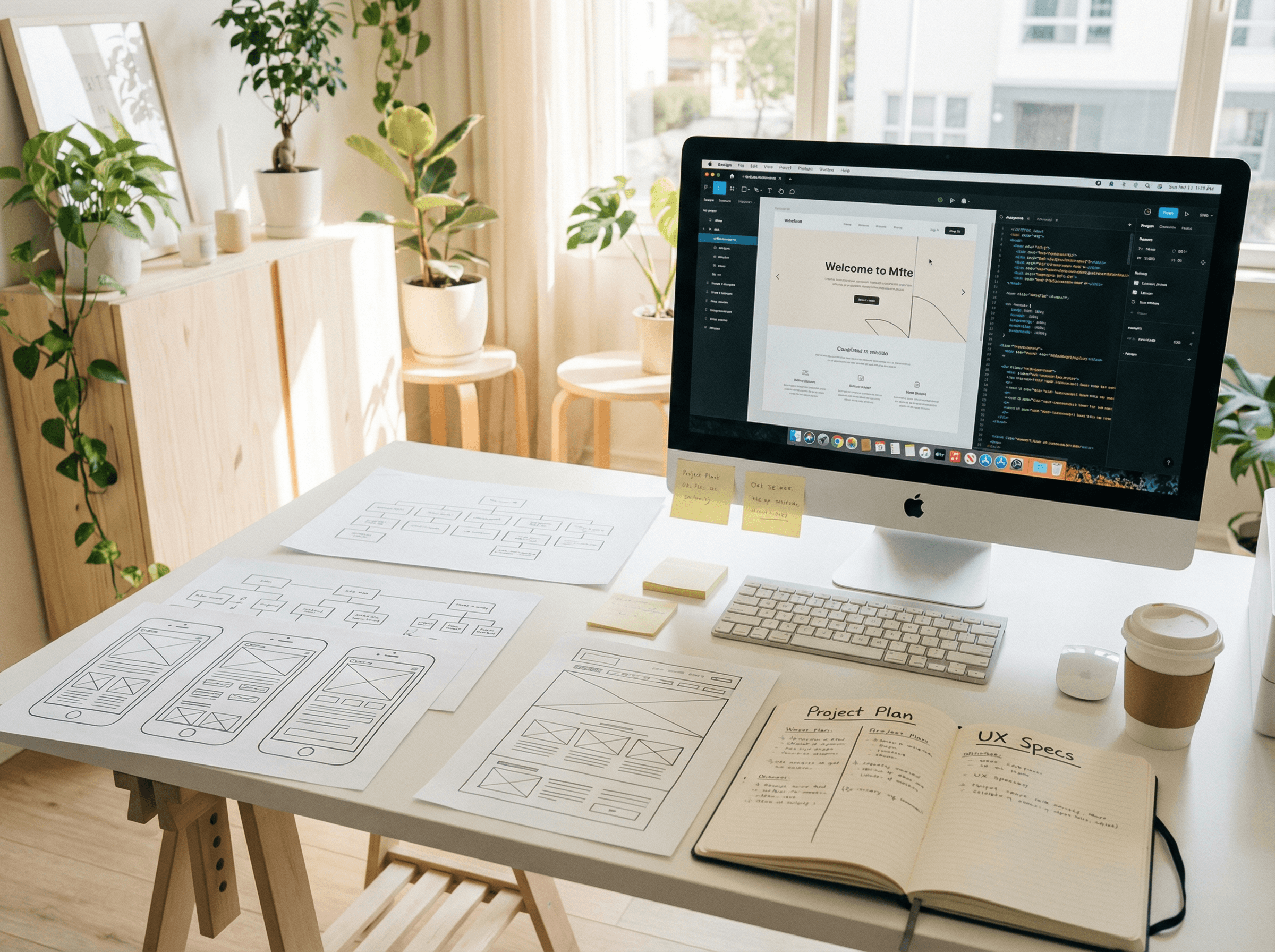 Clario cashflow overview card displaying income and expense trends over the past 7 days with a line chart.