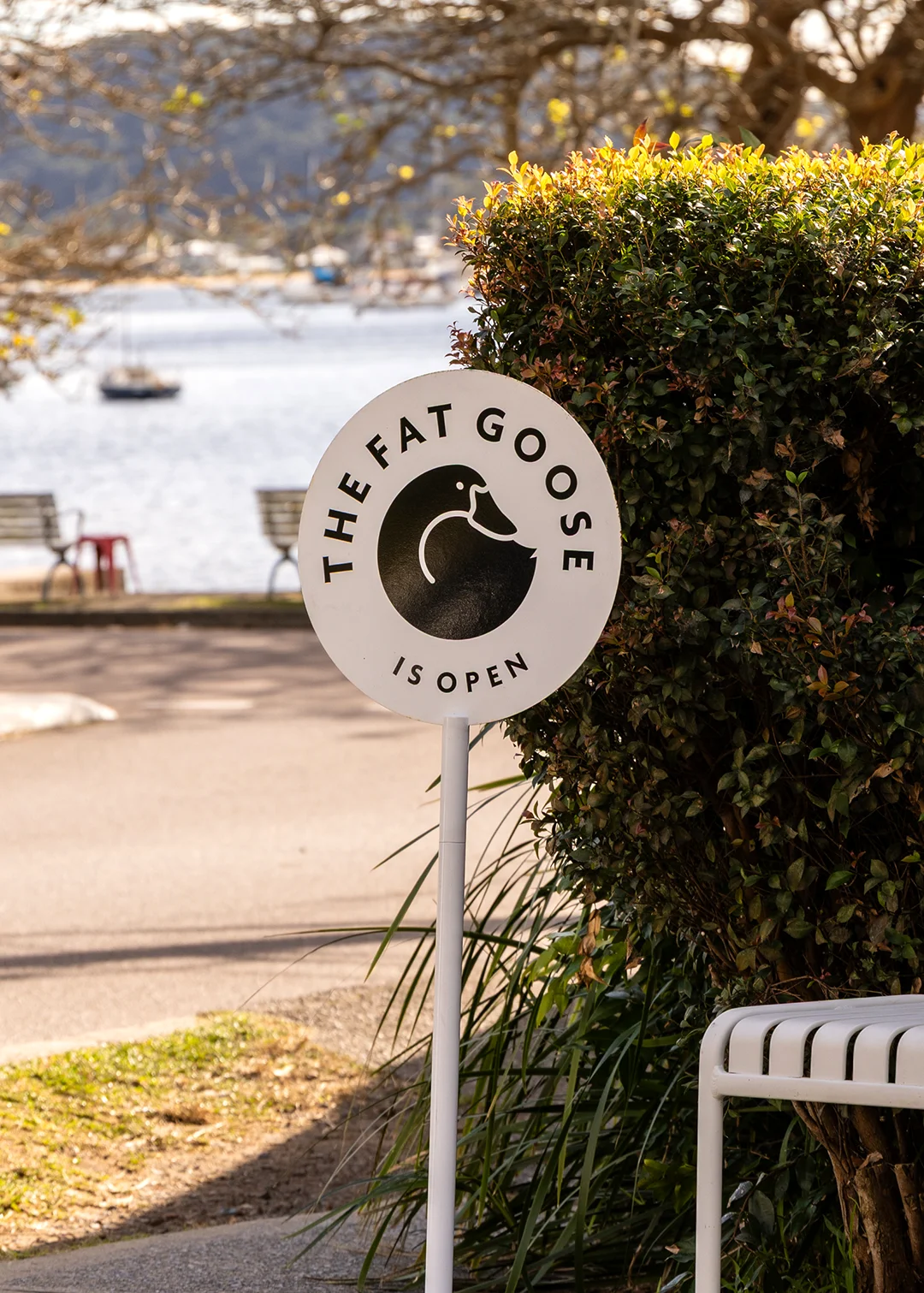 The Fat Goose Signage Tote Bag