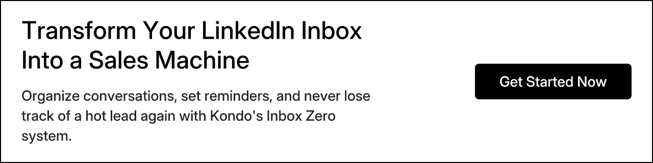Transform Your LinkedIn Inbox Into a Sales Machine