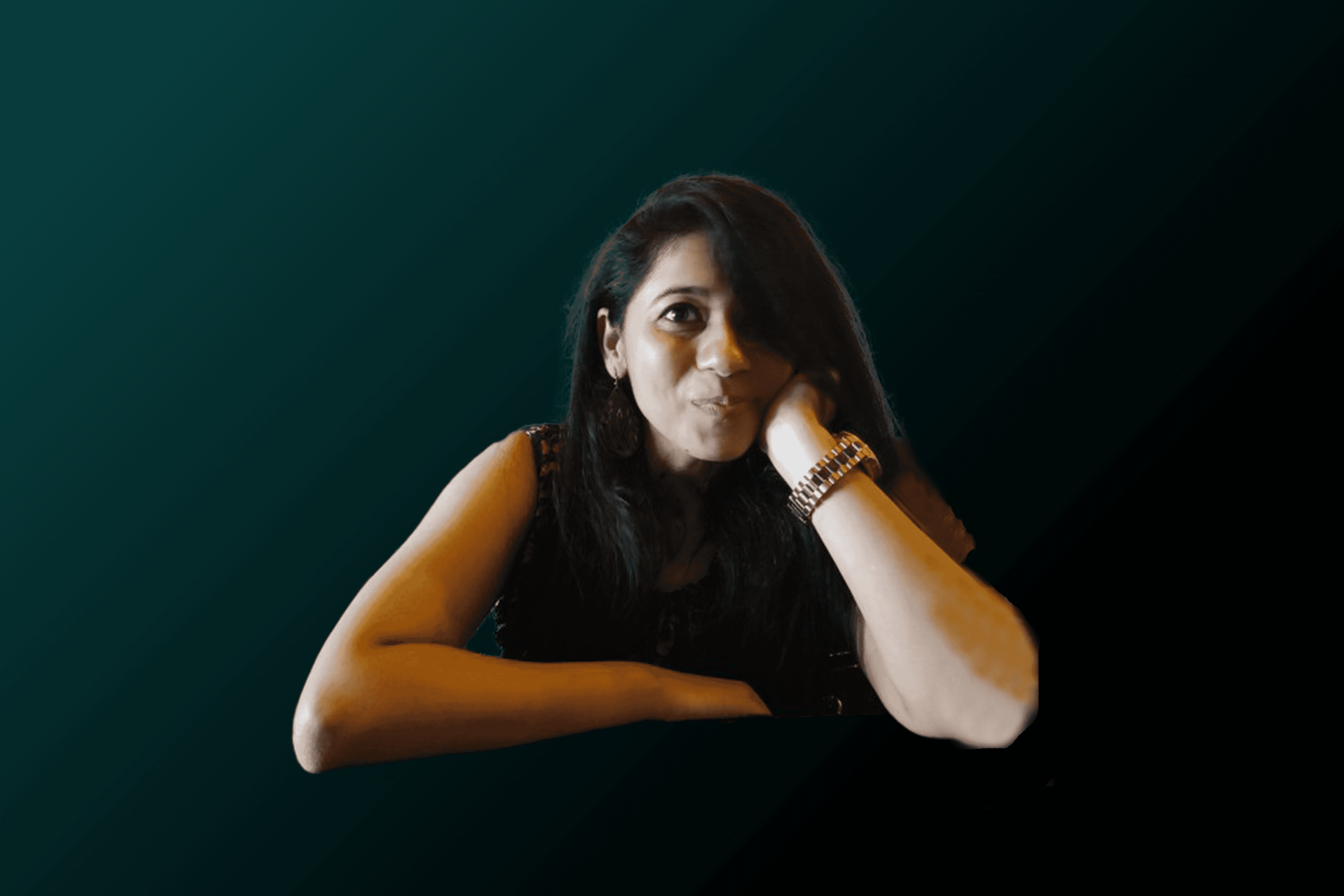 Portrait of portfolio creator