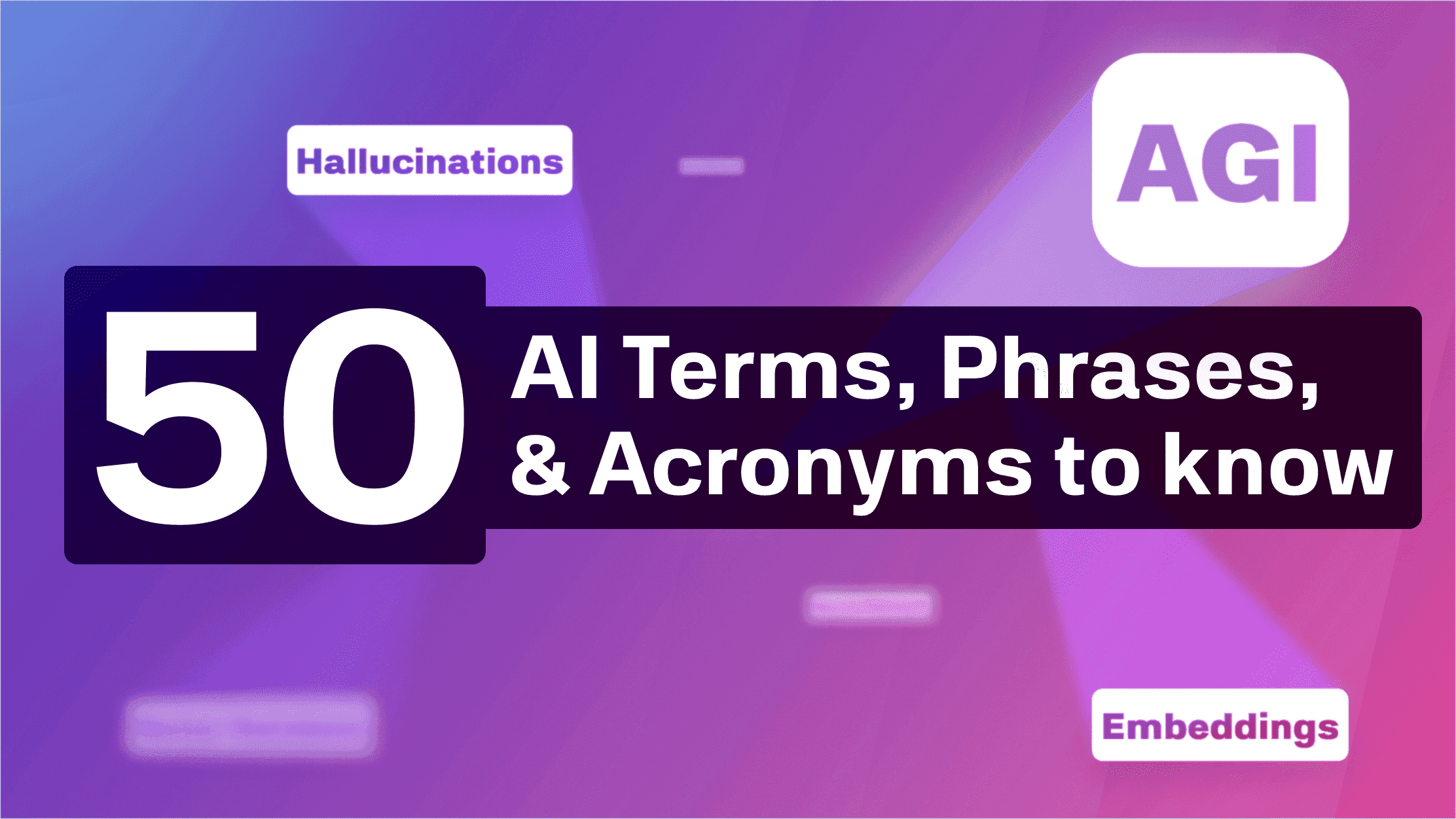 50 AI Terms to know