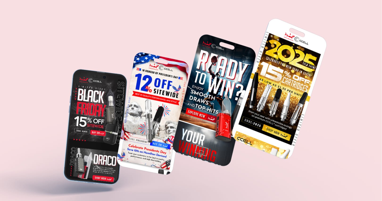 Social media creatives and ad designs