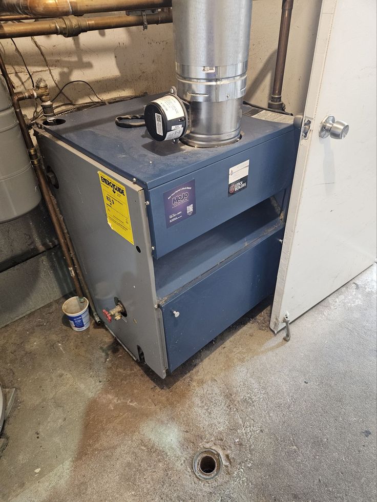 Brian and Hunter with MoJo Home Service truck in the background