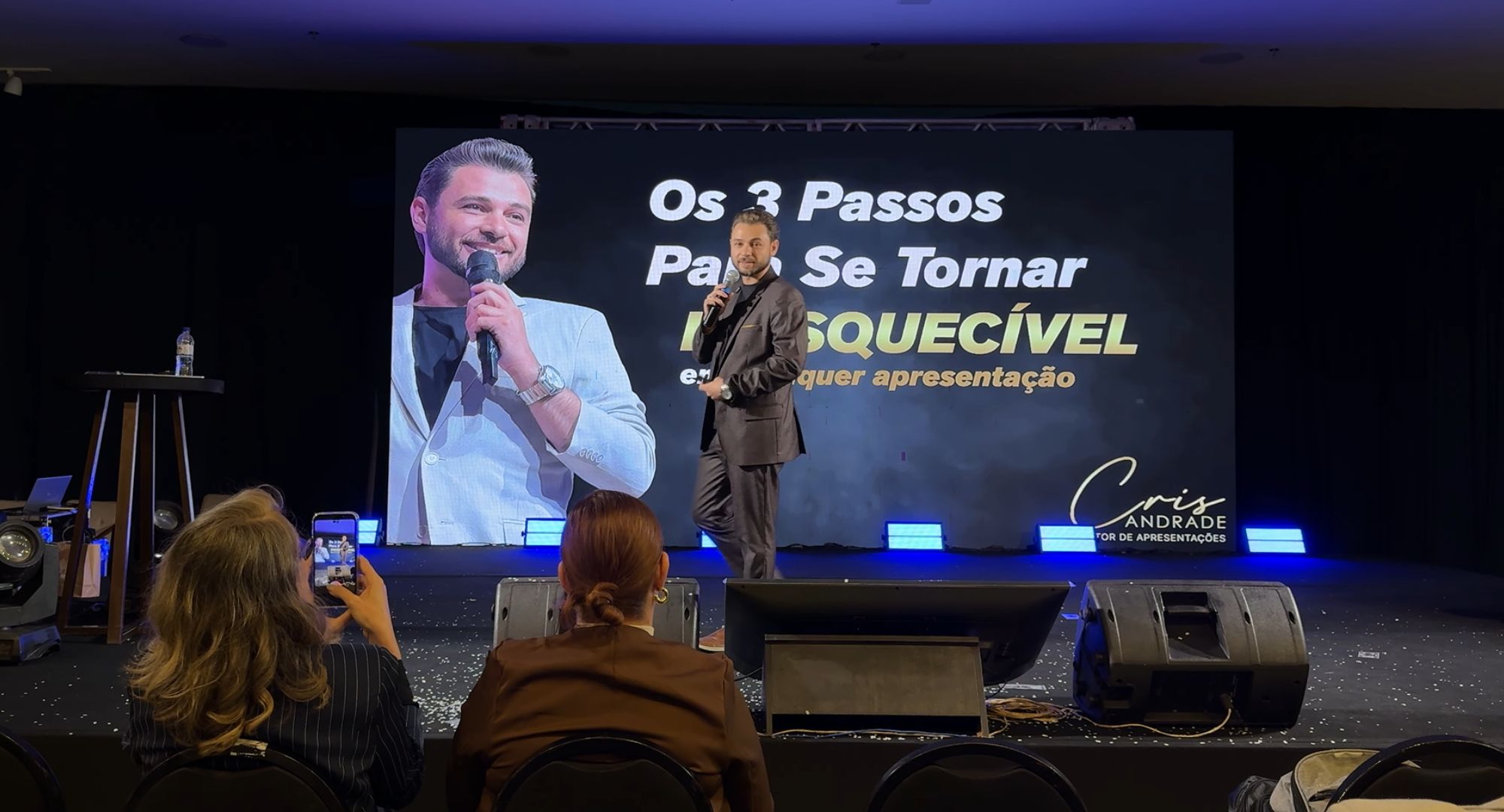Empresários e líderes em Goiânia aprendem a transformar apresentações em experiências que geram impacto real