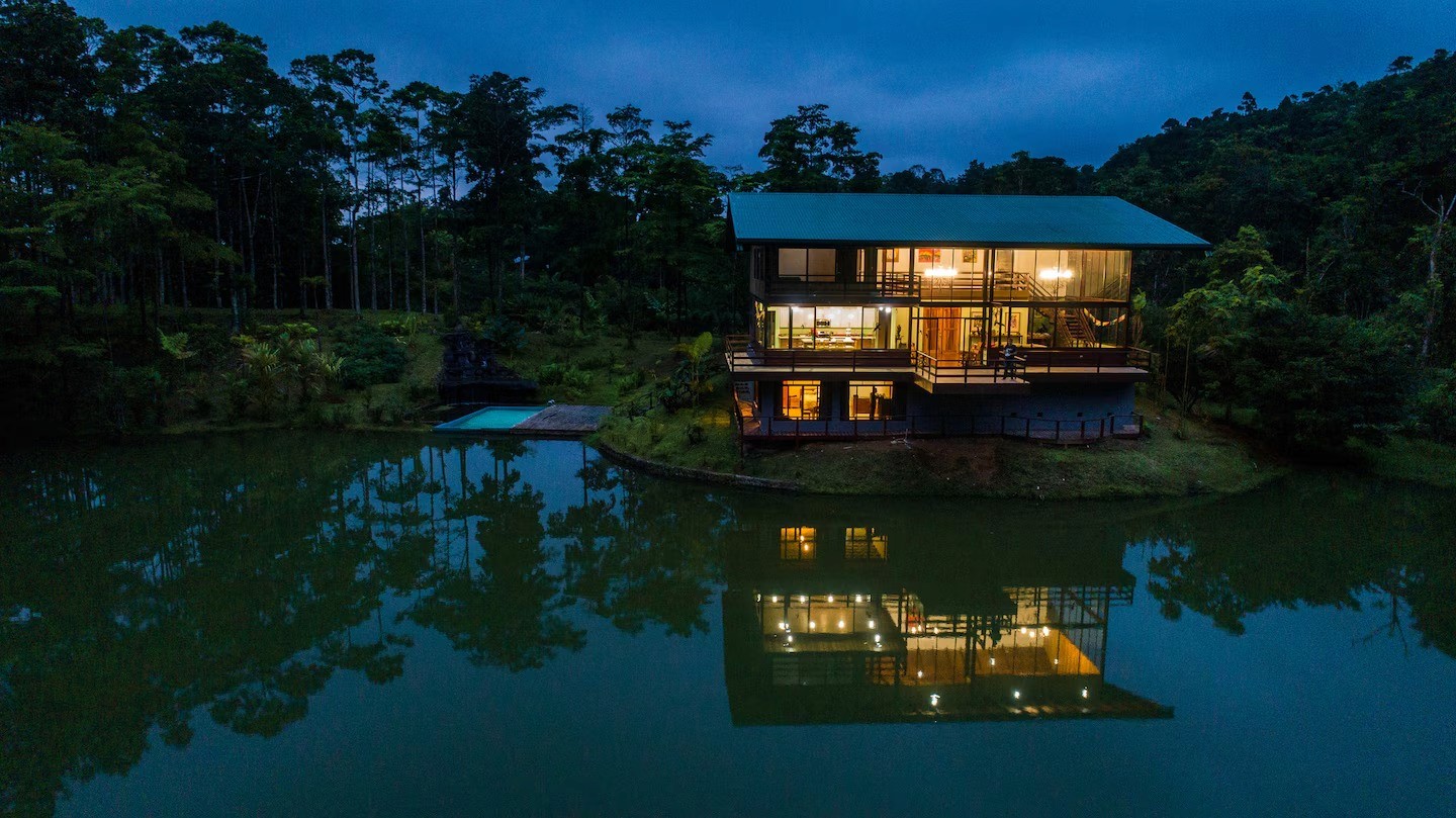 modern jungle house