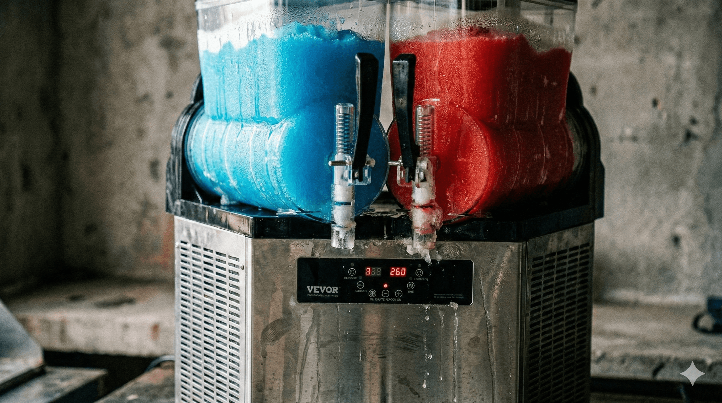 Egal ob alkoholisch oder alkoholfrei. Für jeden der passende Slushie