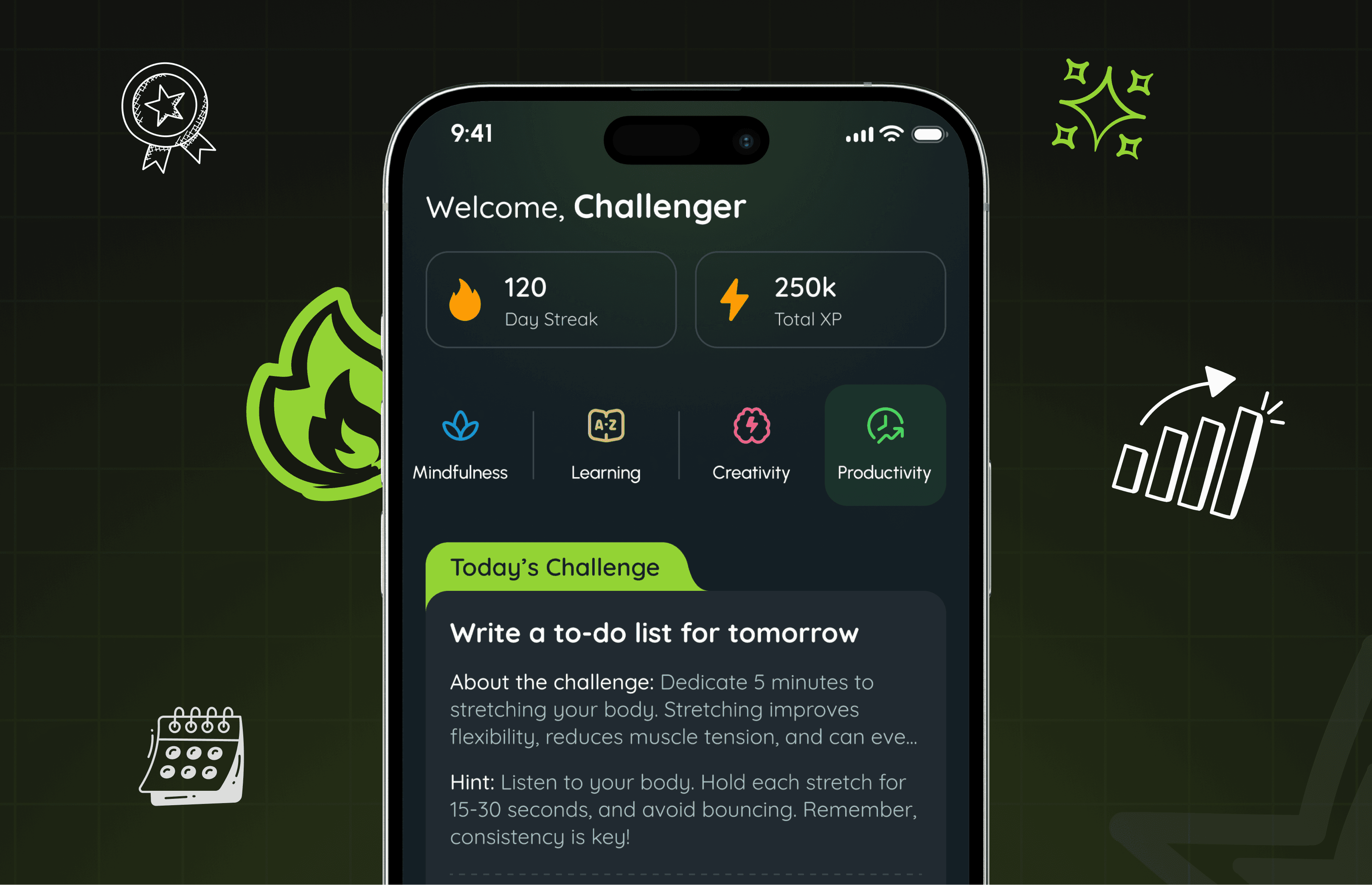 Micro Moves App UI/UX Design