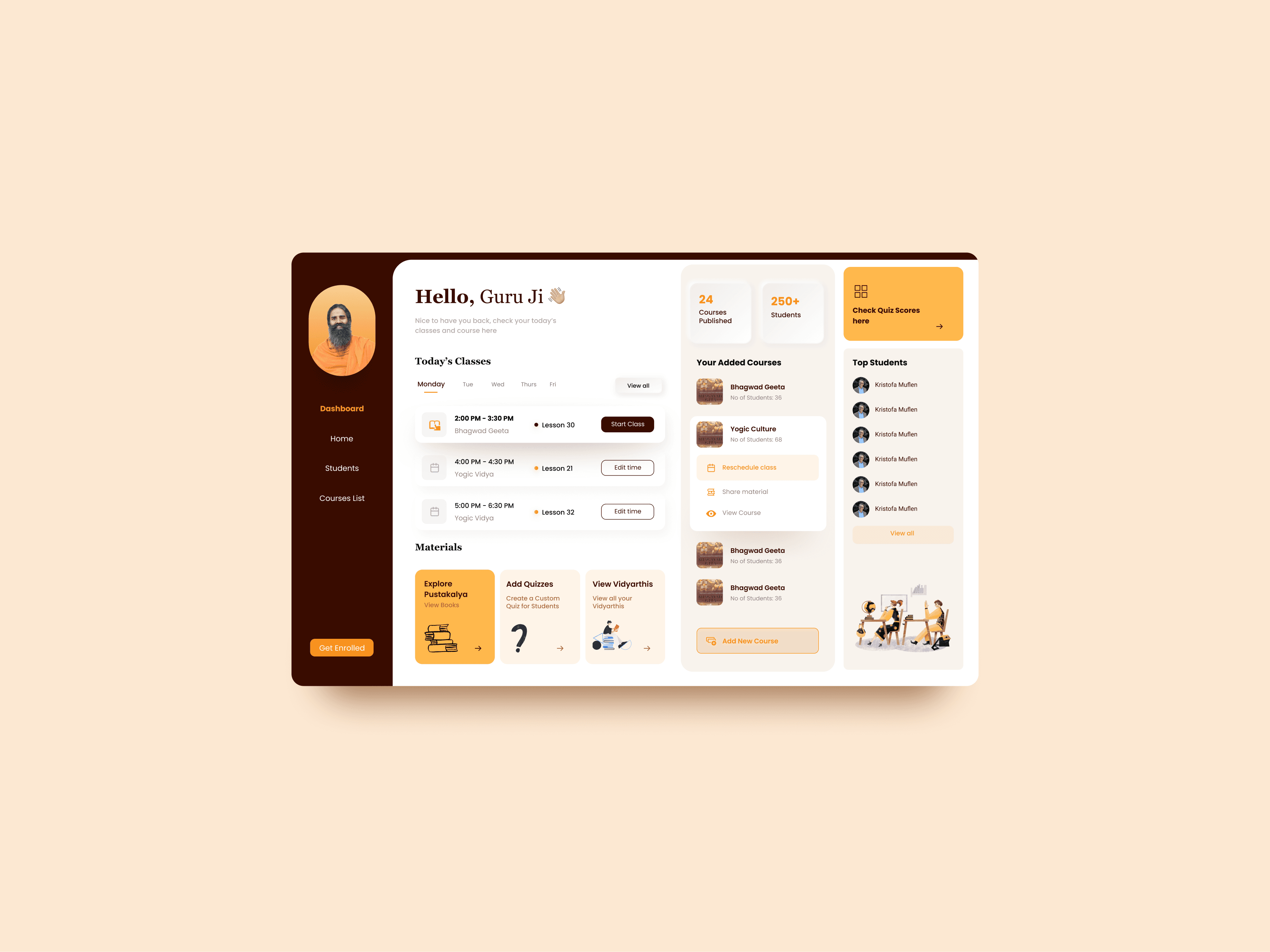 The top half of a screen of a mobile device