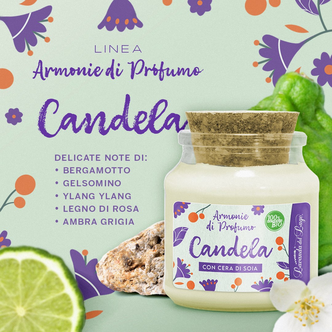 Candela Armonie di Profumo by Lavanda del Lago. © Emanuele Tarchi.