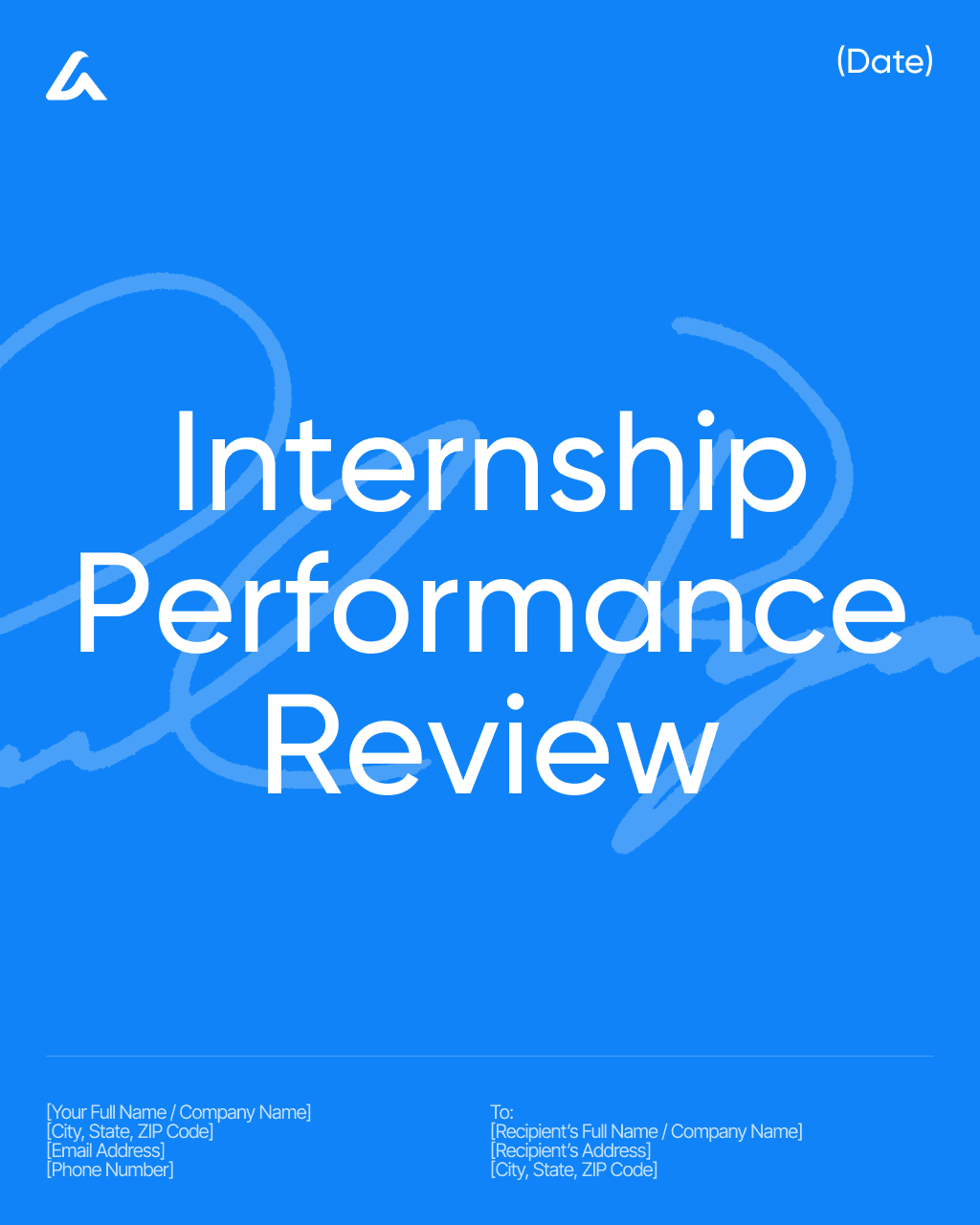 Internship Performance Review