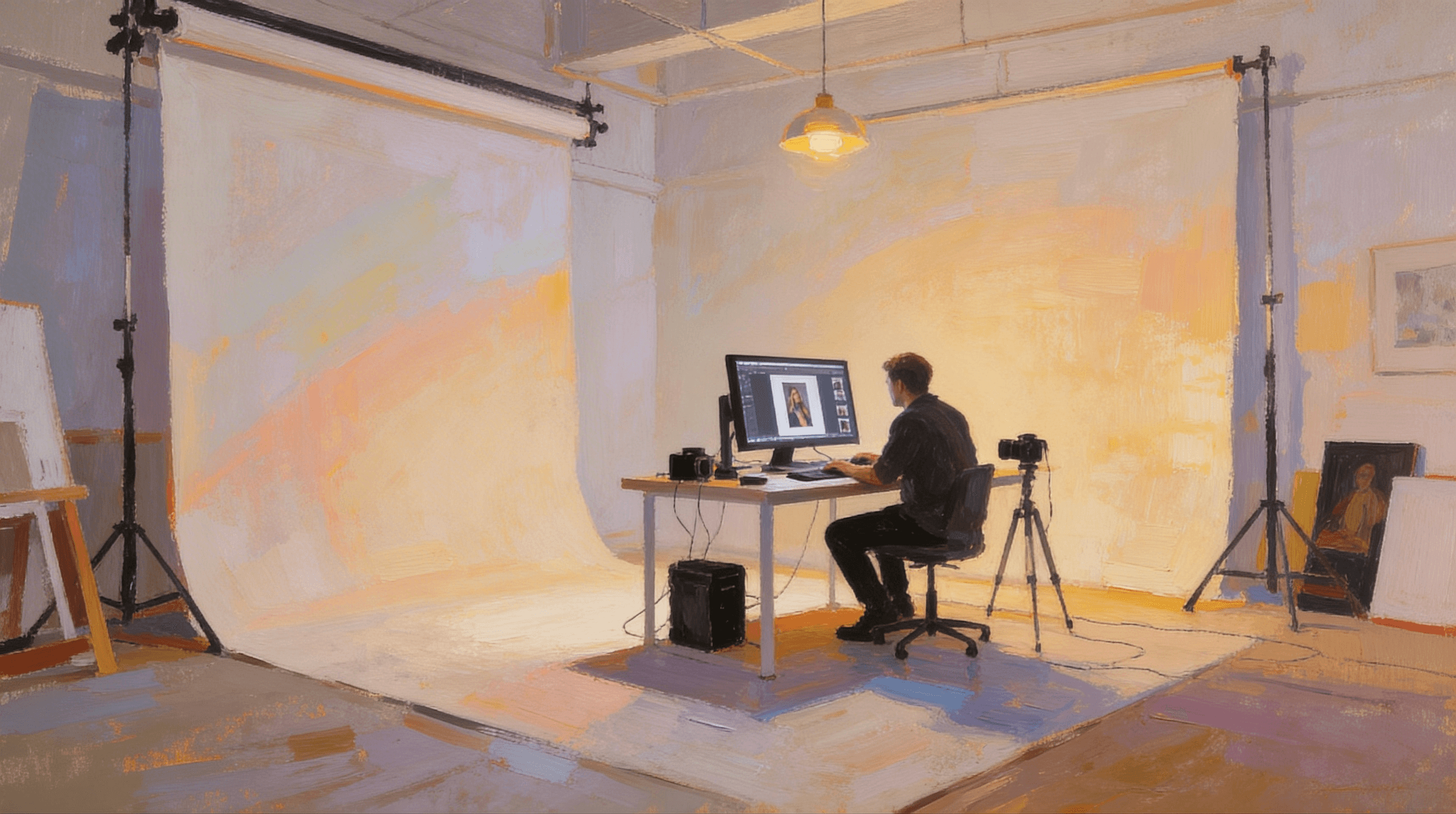 Dos profesionales de negocios estrechando la mano en una oficina moderna, con un documento de impuestos sobre la nómina, un símbolo de porcentaje y una planta en crecimiento, que representan alianzas estratégicas de nómina que impulsan el crecimiento empresarial.