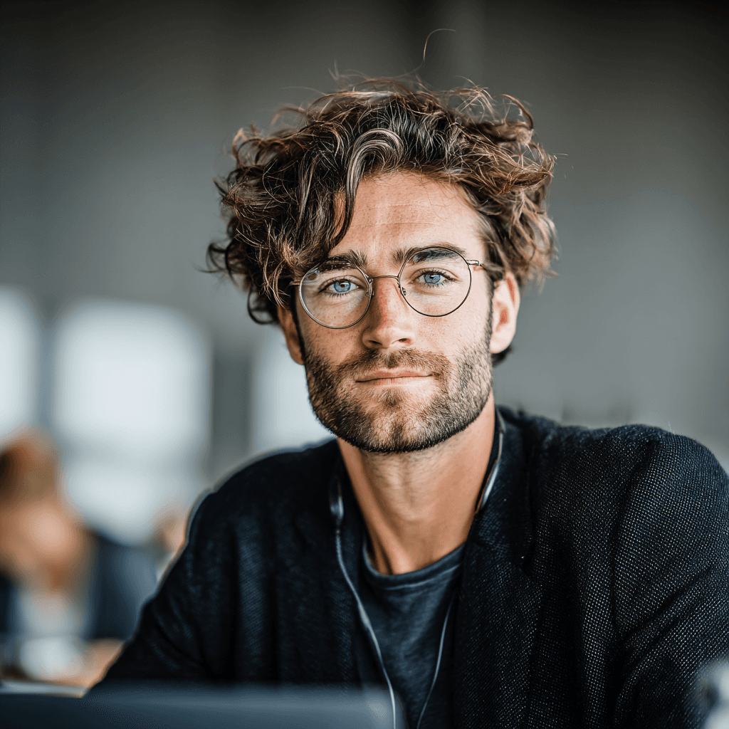 Professional photo of team member