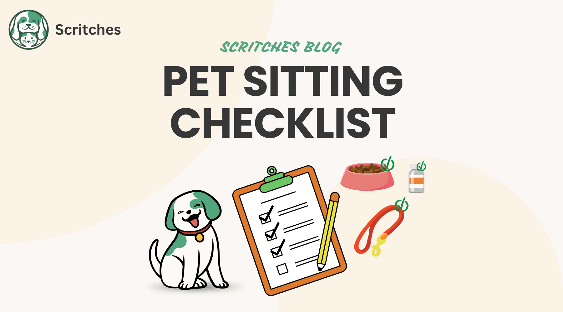 A checklist of items every pet sitter needs to know