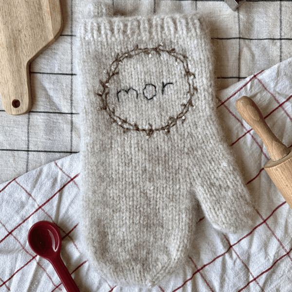 Aftens oven mitt knitting pattern, photo 3