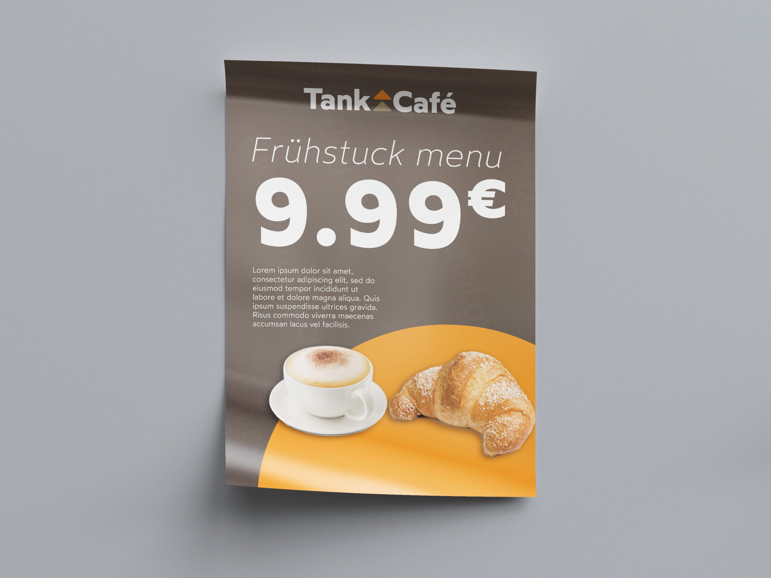 Logo čerpací stanice Tank Café – vizuál 5